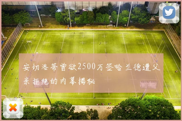 安切洛蒂曾欲2500万签哈兰德遭父亲拒绝的内幕揭秘